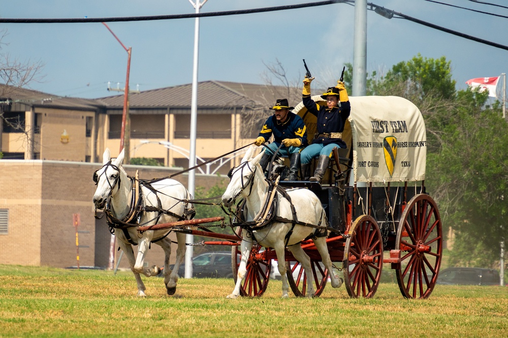 1st Cavalry Division Hosts Retreat Ceremony for Brigadier General Robert G. Born