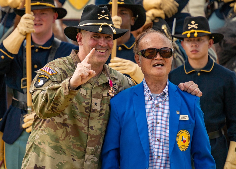 1st Cavalry Division Hosts Retreat Ceremony for Brigadier General Robert G. Born