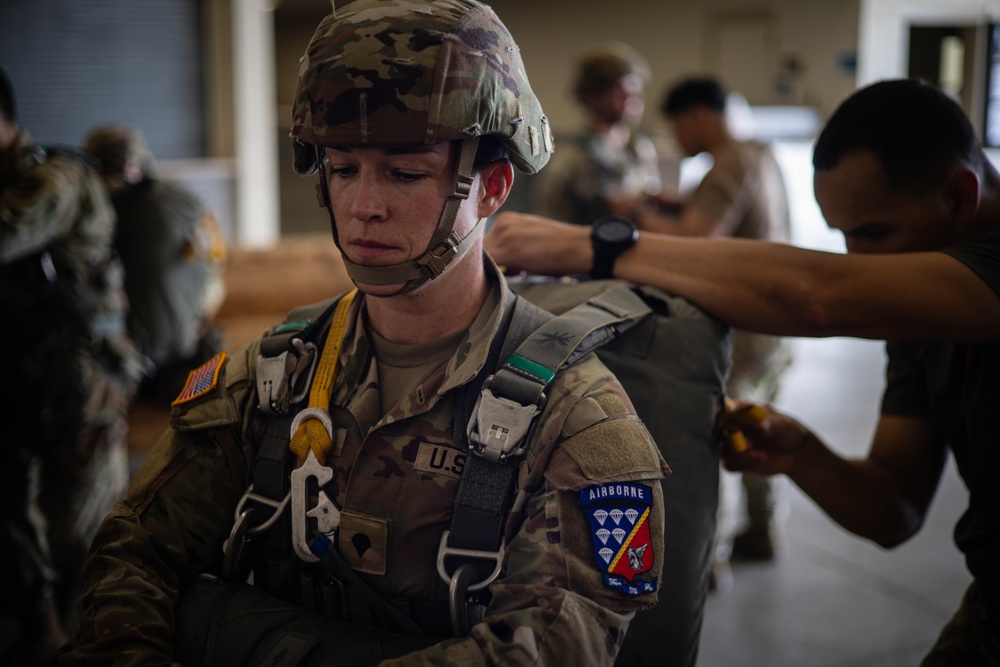 Jumpmaster Personnel Inspection Ensures Airborne Readiness