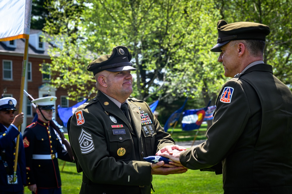 ASA Fort Dix Change of Responsibility and Retirement Ceremonies