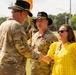1st Cavalry Division Hosts Retreat Ceremony for Brigadier General Robert G. Born
