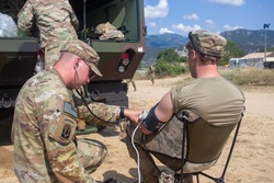 1-172nd Cavalry Regiment finishes a spur ride event during Immediate Response 25 [Image 3 of 5]