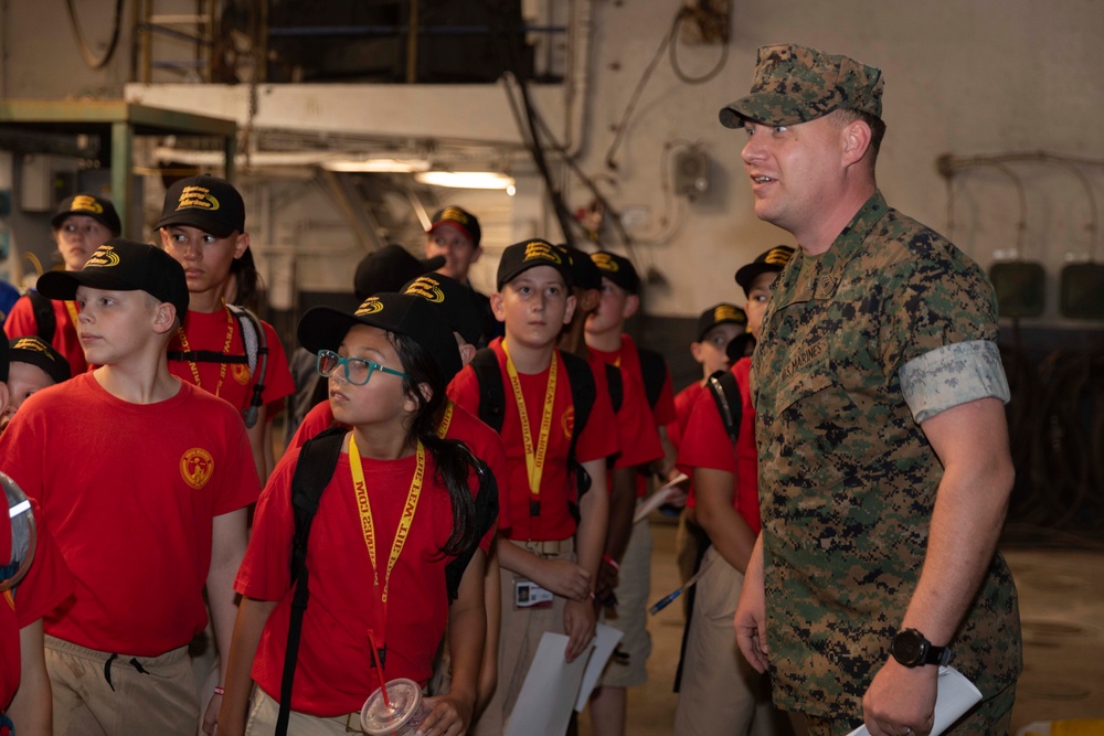 Kearsarge Hosts Upstate Young Marines