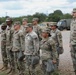 Soldiers promoted during Immediate Response 25