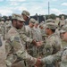 Soldier promoted during Immediate Response 25