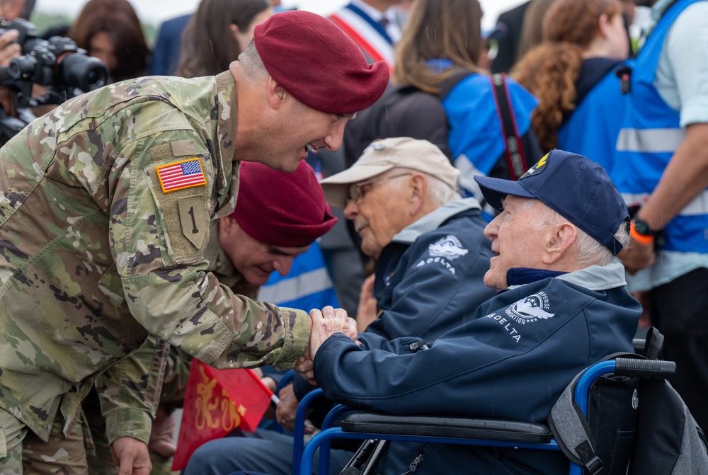 WWII Veterans Arrive in Normandy