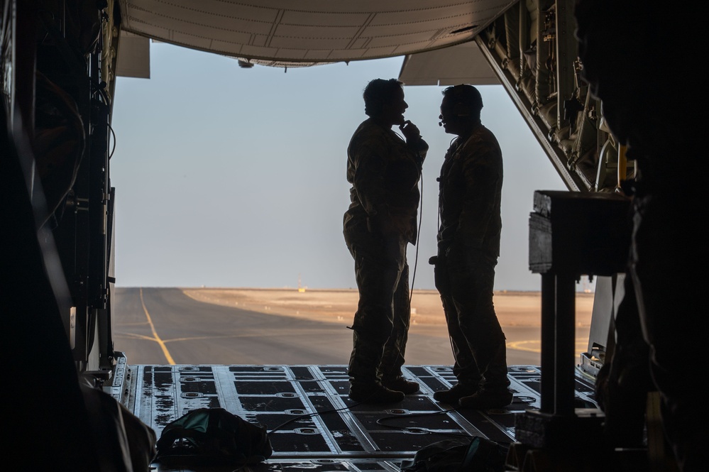 SS25: A 27th SOW MC-130J crew conducts Low-Level Sortie over Chile