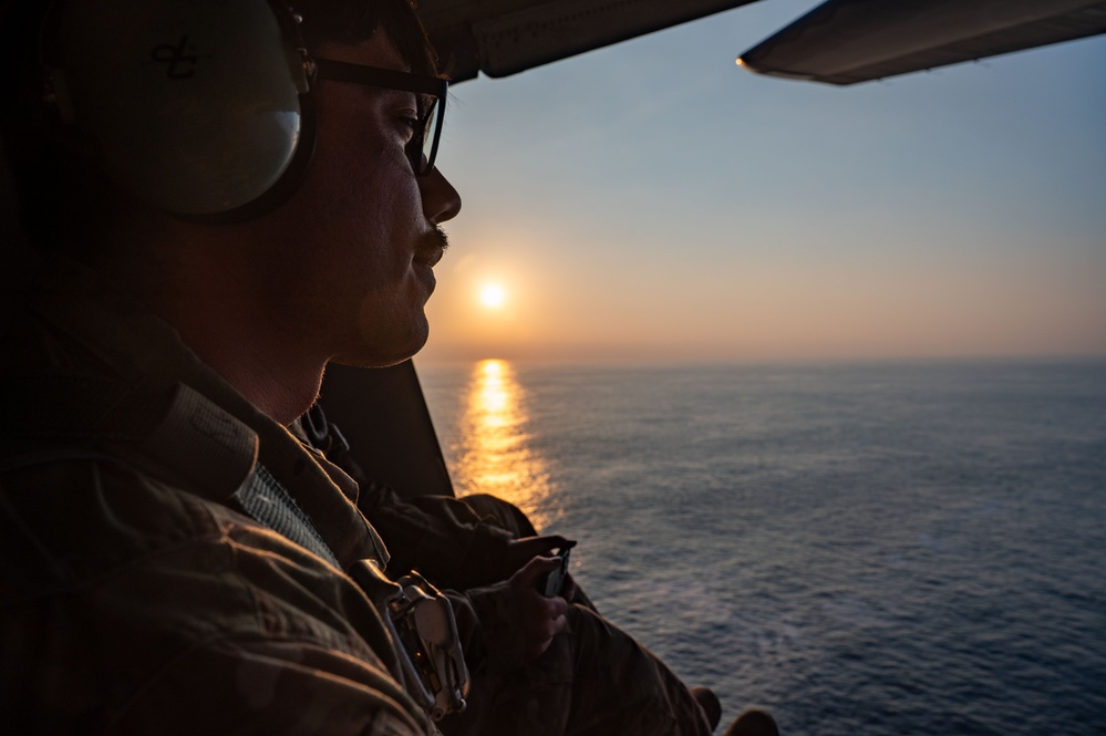 SS25: A 27th SOW MC-130J crew conducts Low-Level Sortie over Chile