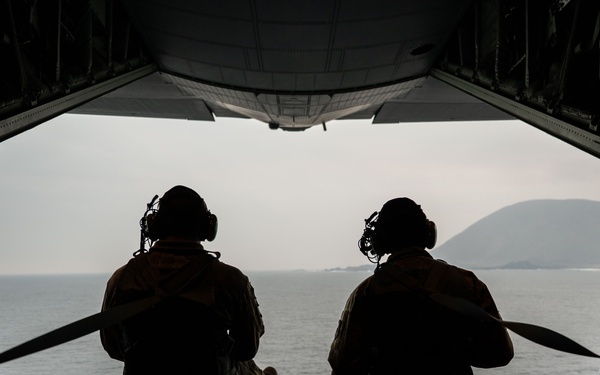 SS25: A 27th SOW MC-130J crew conducts Low-Level Sortie over Chile