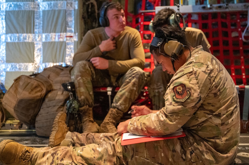 SS25: A 27th SOW MC-130J crew conducts Low-Level Sortie over Chile
