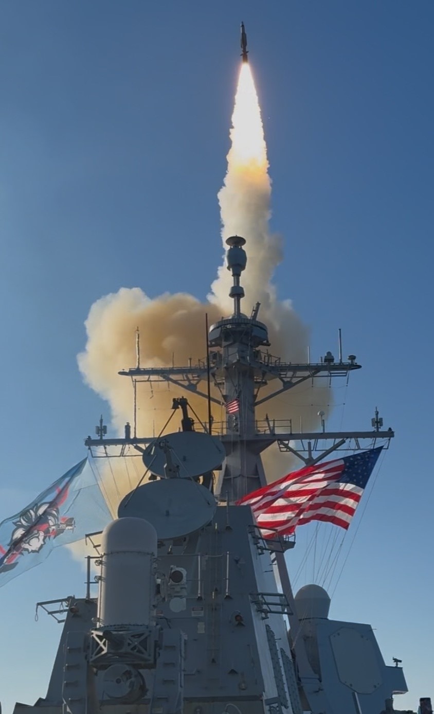 USS Thomas Hudner (DDG 116) Participates in Formidable Shield 2025