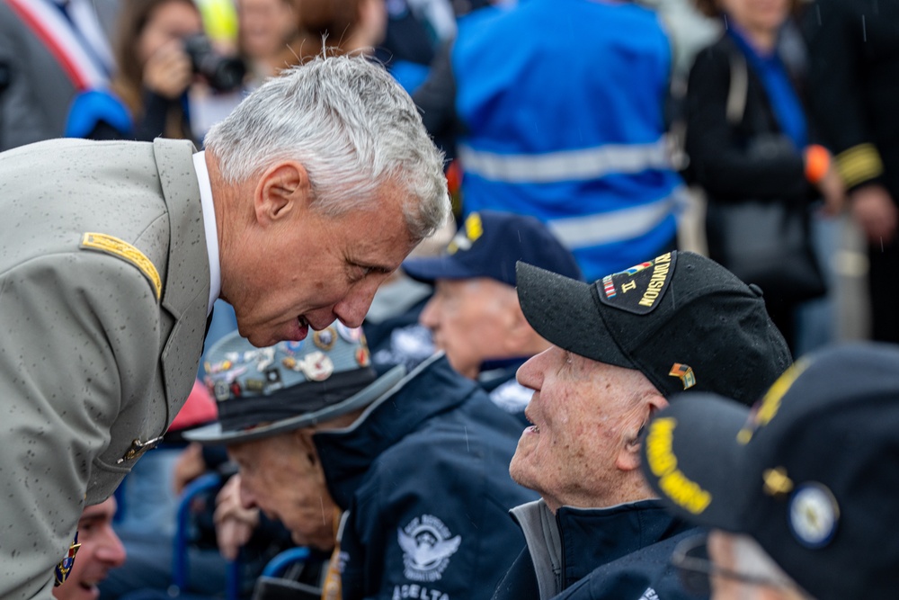 WWII Veterans Arrive in Normandy