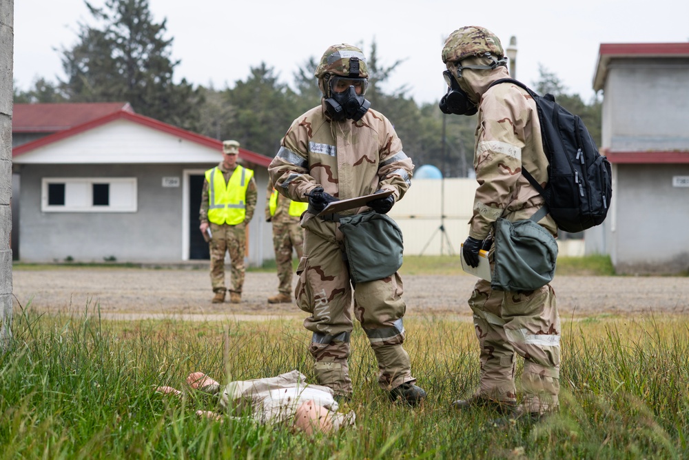 142nd MSG and MDG Airmen Build New Skills in Deployment Exercise