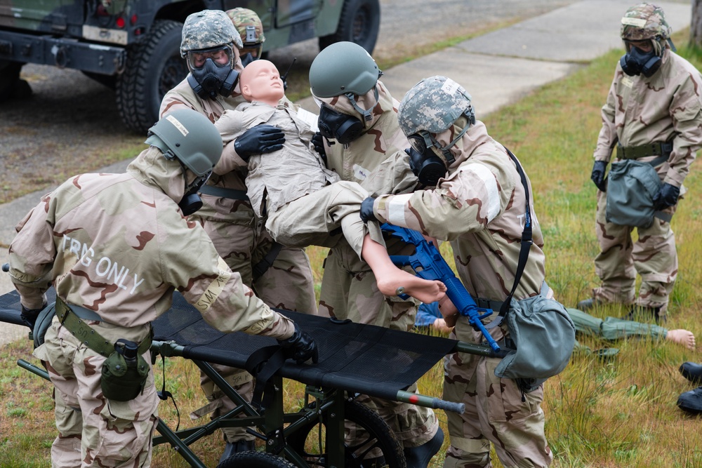142nd MSG and MDG Airmen Build New Skills in Deployment Exercise