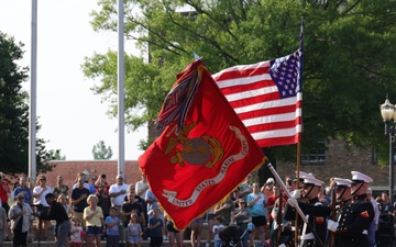 MCRC Hosts 2nd MAW Band and Silent Drill Platoon during Marine Week Nashville