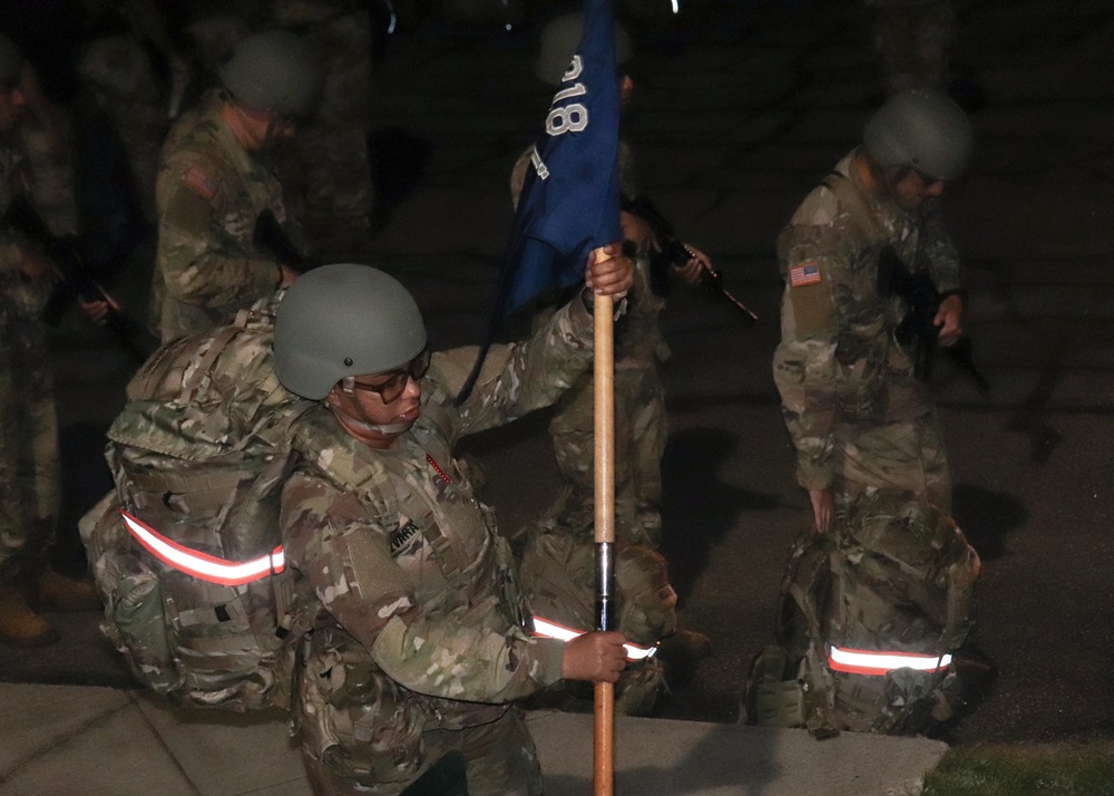 OCS PH I 6-mile Ruck March