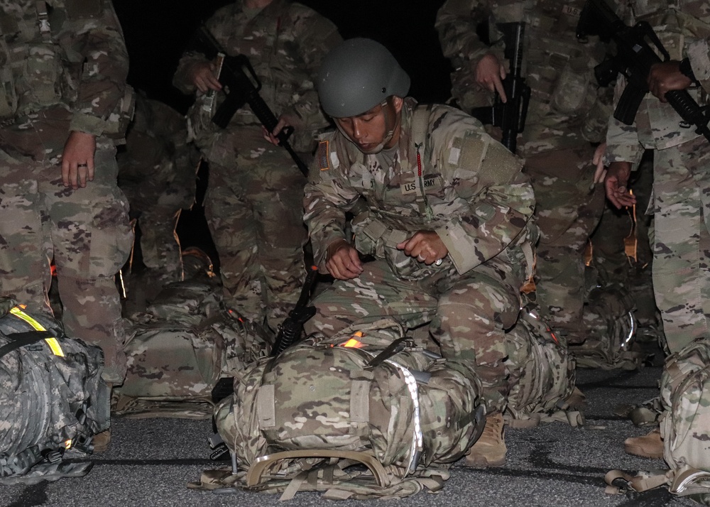 OCS PH I 6-mile Ruck March