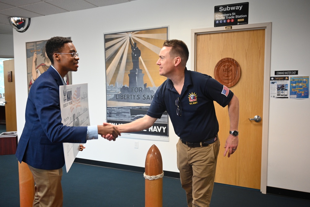 NTAG Empire State Supports NROTC Pre-Med Scholarship Recipient