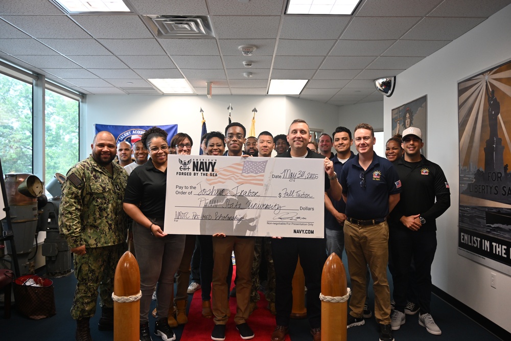 NTAG Empire State Supports NROTC Pre-Med Scholarship Recipient