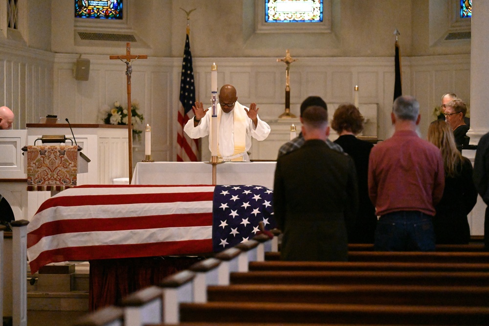 Funeral for U.S. Army Corporal Raymond N. DeCloss at Arlington National Cemetery
