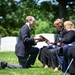 Funeral for U.S. Army Corporal Raymond N. DeCloss at Arlington National Cemetery
