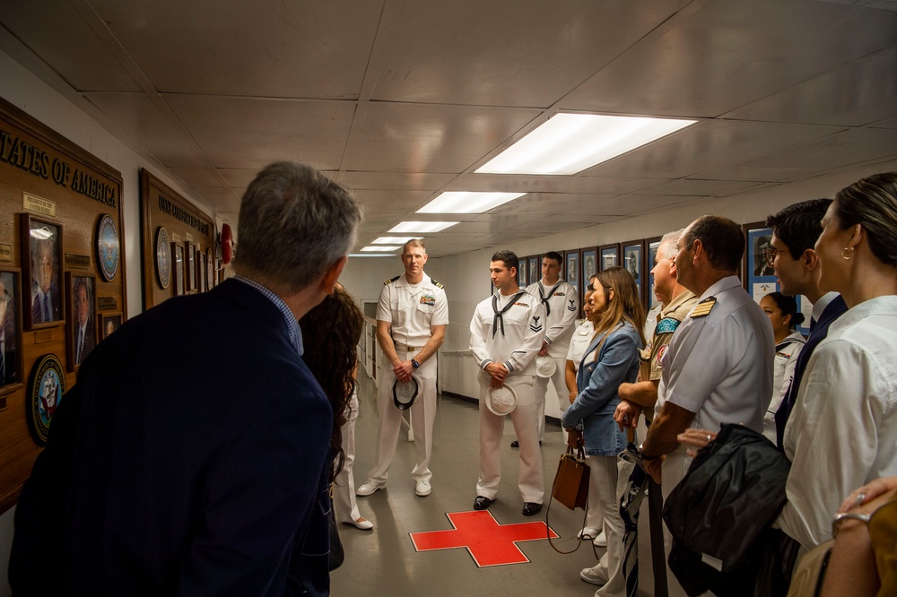USNS Comfort Ship Tour- Miami