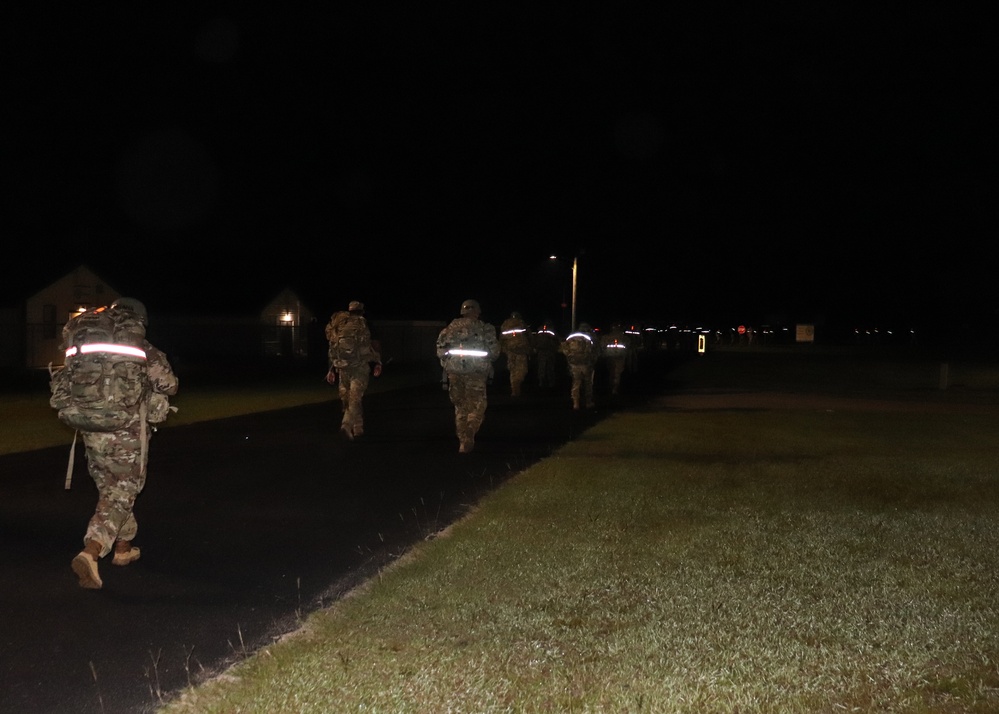 OCS PH I 6-mile Ruck March
