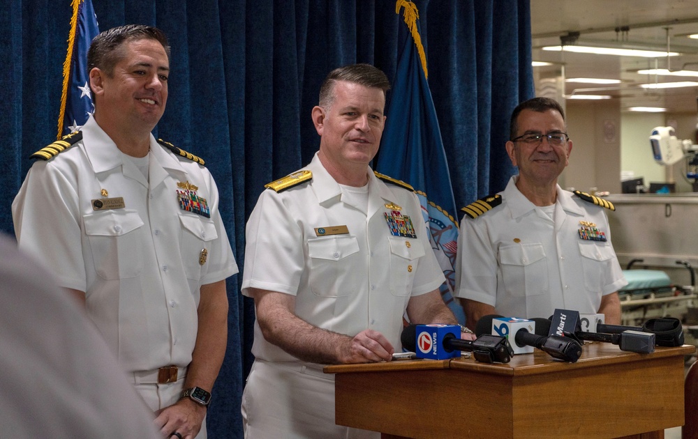 USNS Comfort Media Tour- Miami