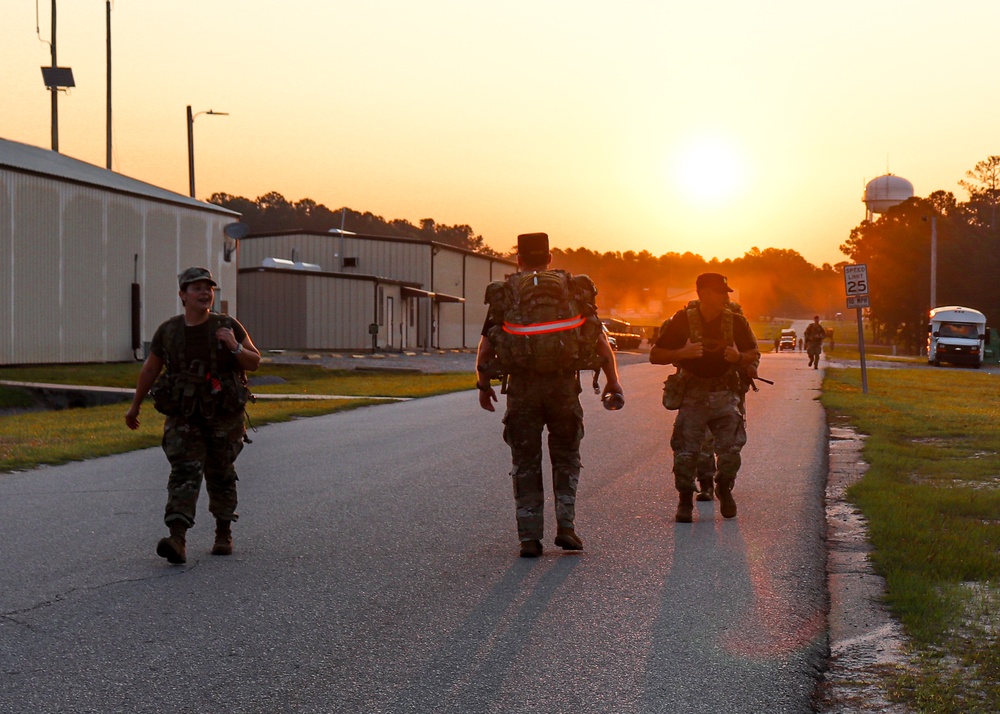 OCS PH I 6-mile Ruck March