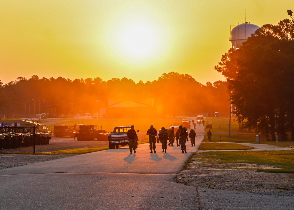 OCS PH I 6-mile Ruck March