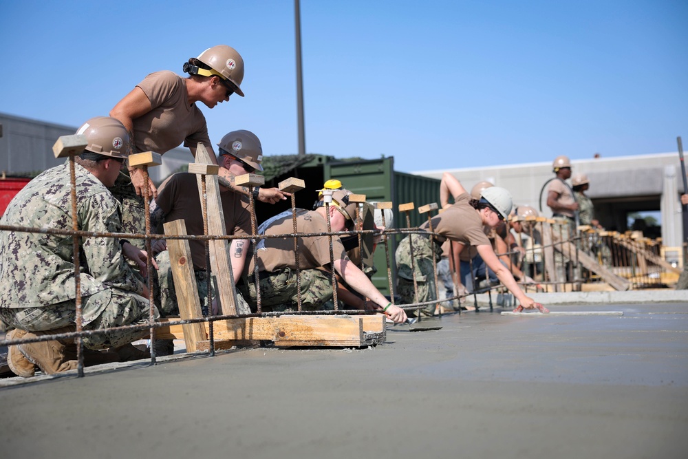 NMCB 133 Conducts Homeport Operations