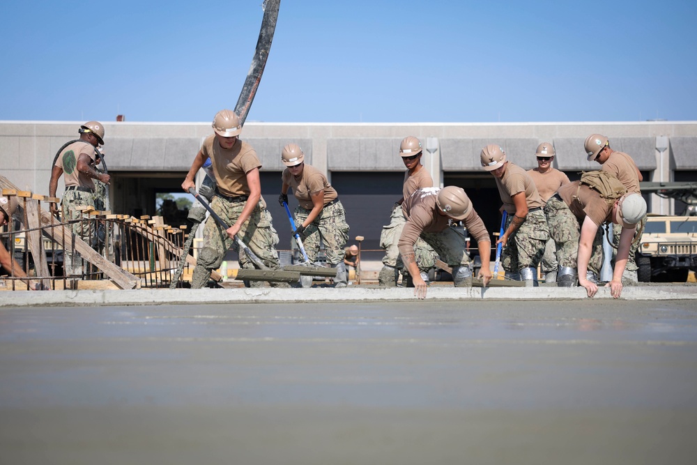 NMCB 133 Conducts Homeport Operations