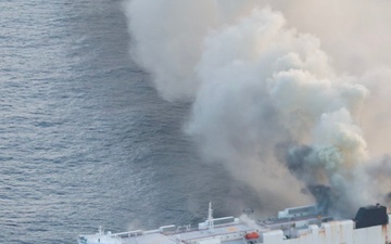 Coast Guard responds to vessel fire offshore Adak, Alaska