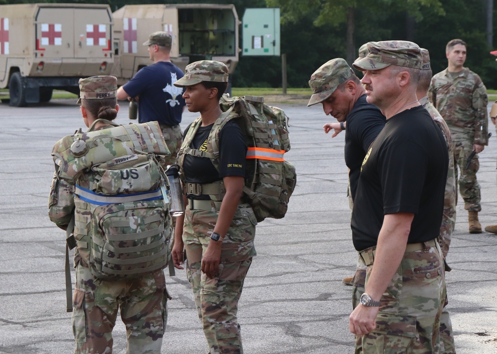 OCS PH I 6-mile Ruck March