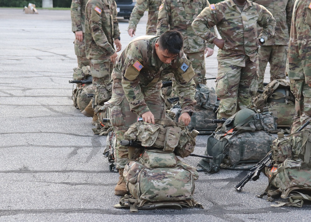 OCS PH I 6-mile Ruck March