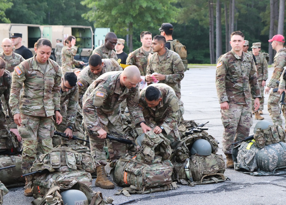OCS PH I 6-mile Ruck March