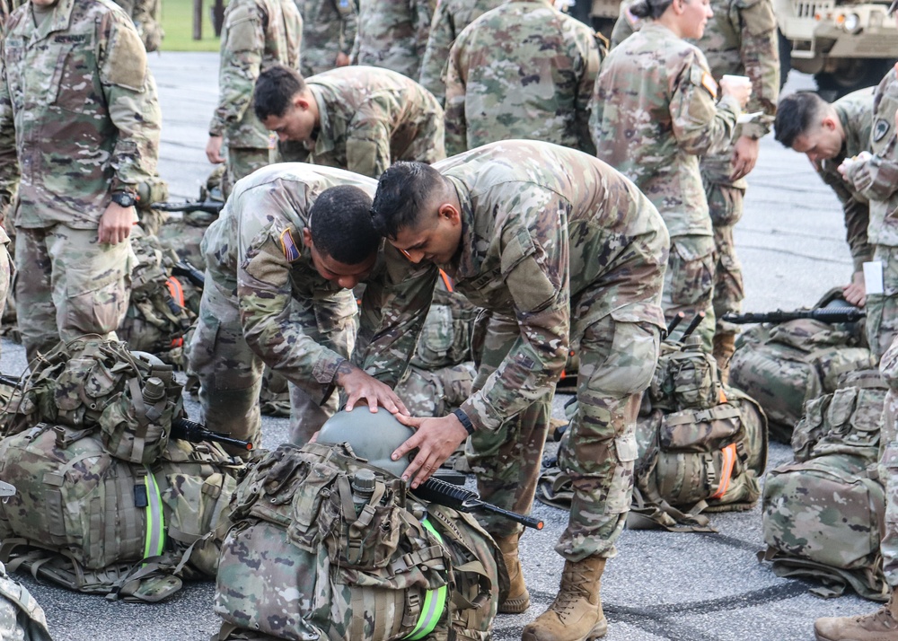 OCS PH I 6-mile Ruck March