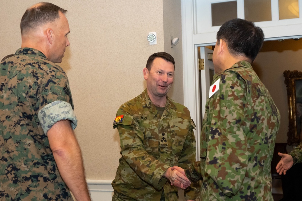 United States, Australia, and Japan Delegation Leaders Convene at The Clubs at Quantico