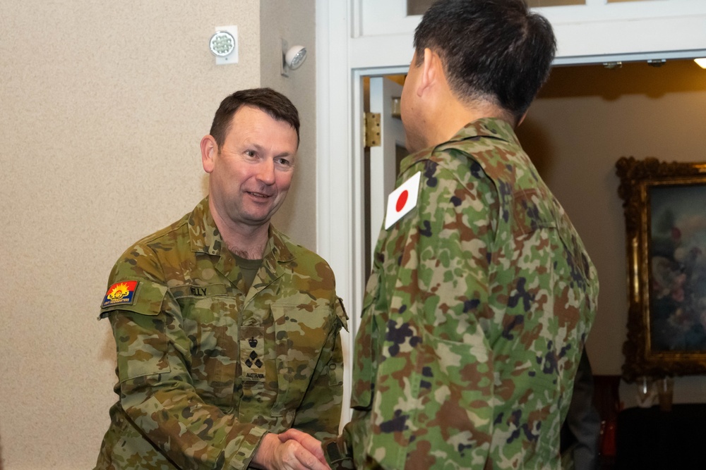 United States, Australia, and Japan Delegation Leaders Convene at The Clubs at Quantico