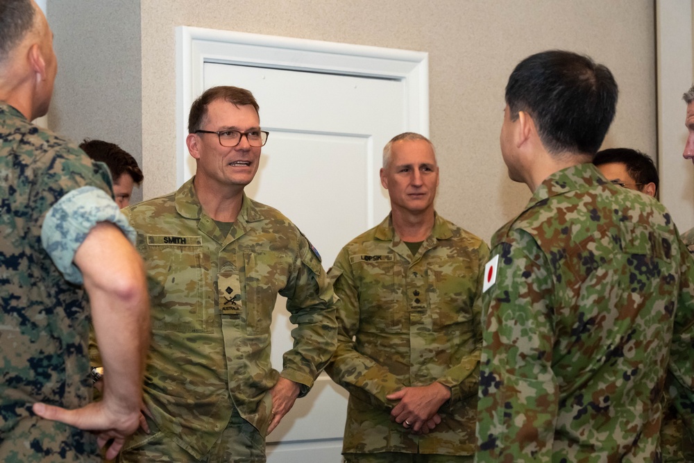 United States, Australia, and Japan Delegation Leaders Convene at The Clubs at Quantico