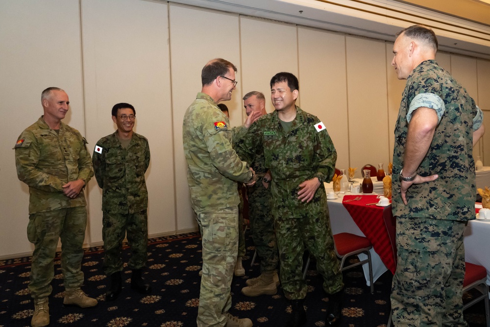 United States, Australia, and Japan Delegation Leaders Convene at The Clubs at Quantico