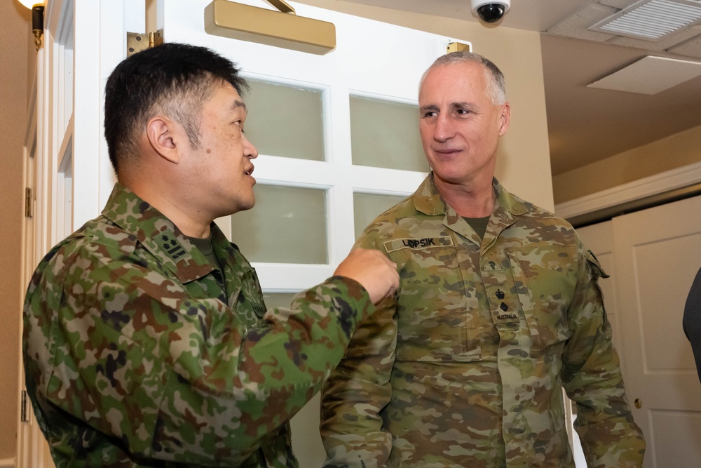 United States, Australia, and Japan Delegation Leaders Convene at The Clubs at Quantico
