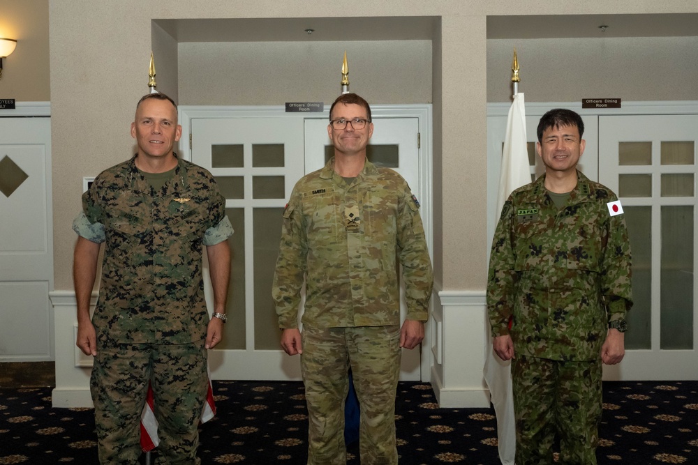 United States, Australia, and Japan Delegation Leaders Convene at The Clubs at Quantico