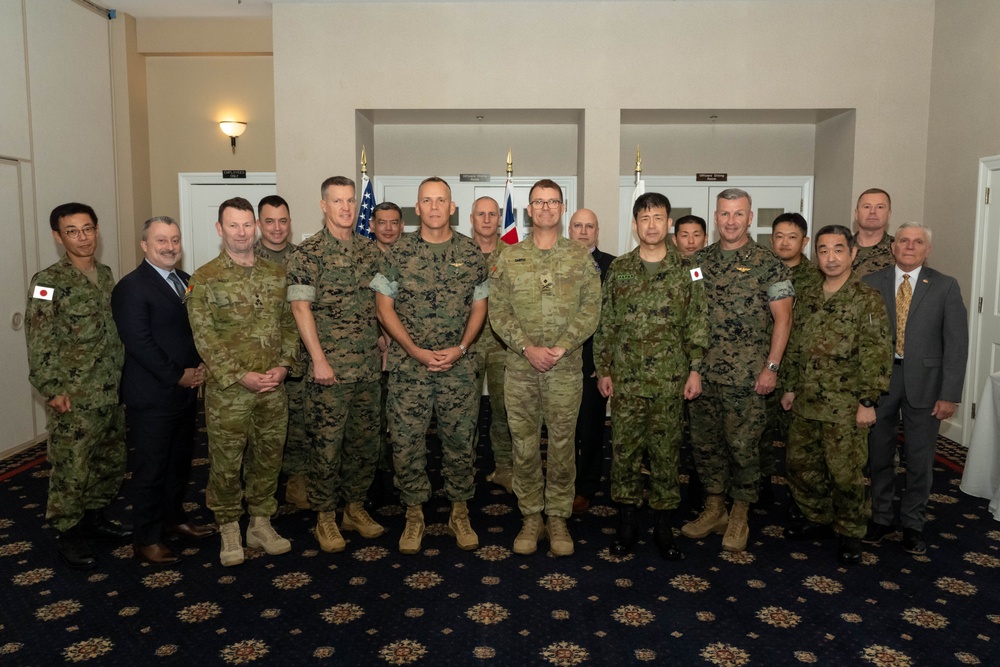 United States, Australia, and Japan Delegation Leaders Convene at The Clubs at Quantico