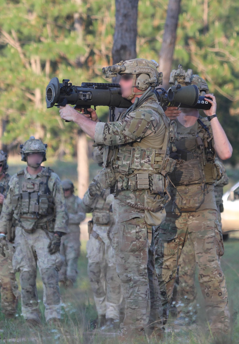 5th SFG (A) Soldiers Conduct Military Assisted Departure at Joint Readiness Training Center