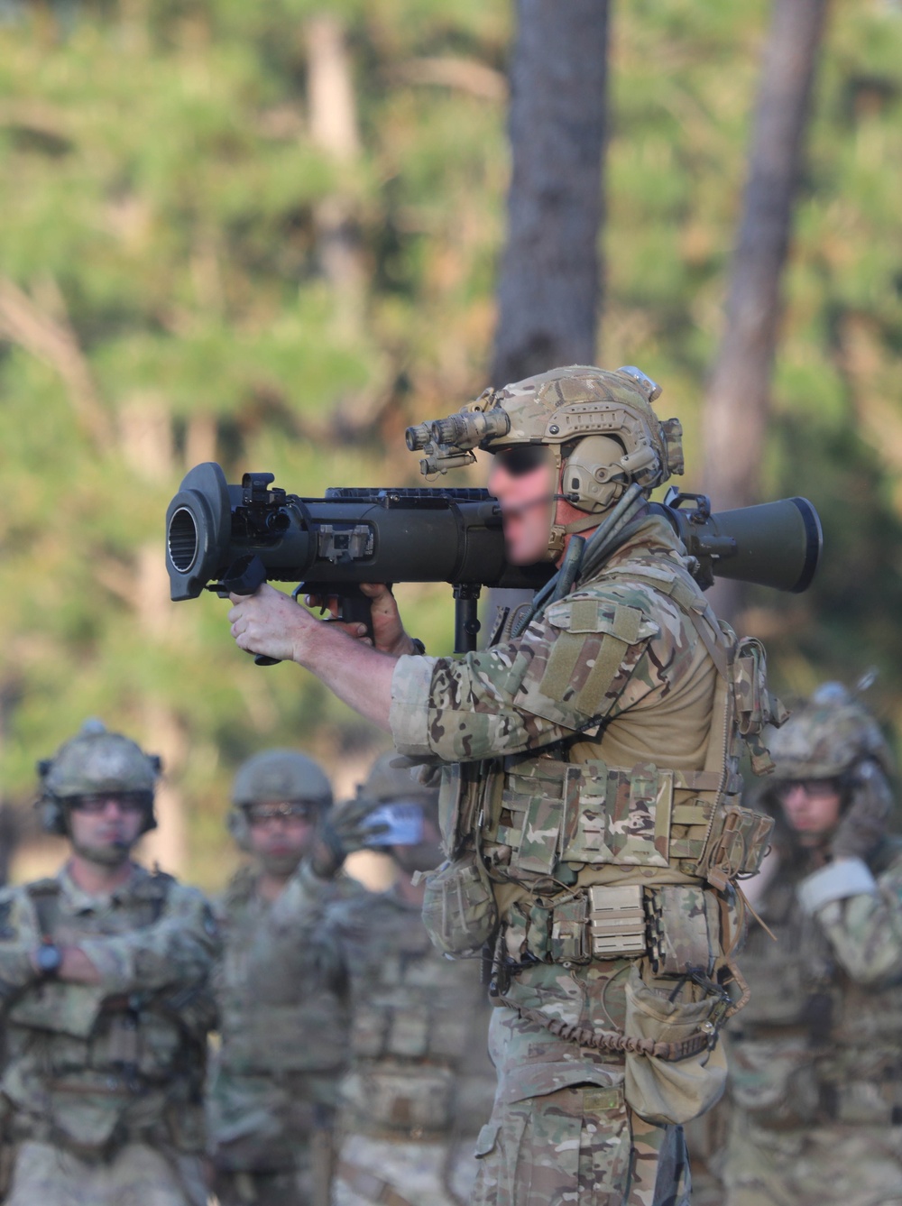 5th SFG (A) Soldiers Conduct Military Assisted Departure at Joint Readiness Training Center