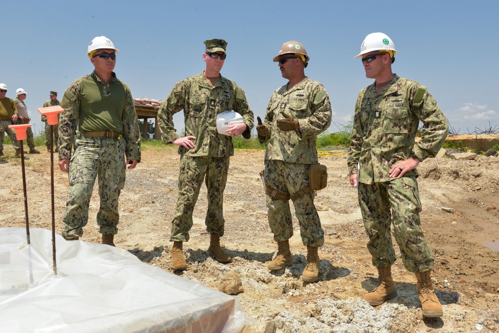 Seabee FORCM visits NMCB 11