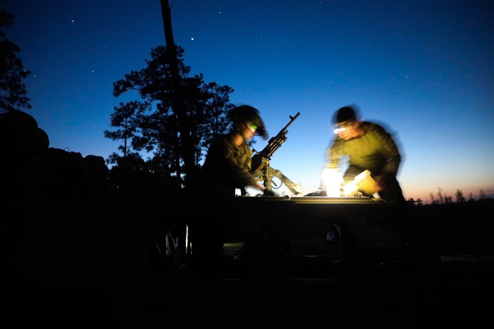 5th SFG(A) Soldiers conduct a Live Fire Exercise at Joint Readiness Training Center