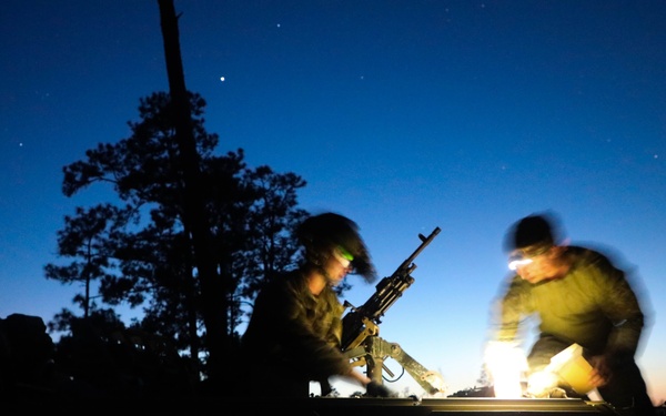 5th SFG(A) Soldiers conduct a Live Fire Exercise at Joint Readiness Training Center