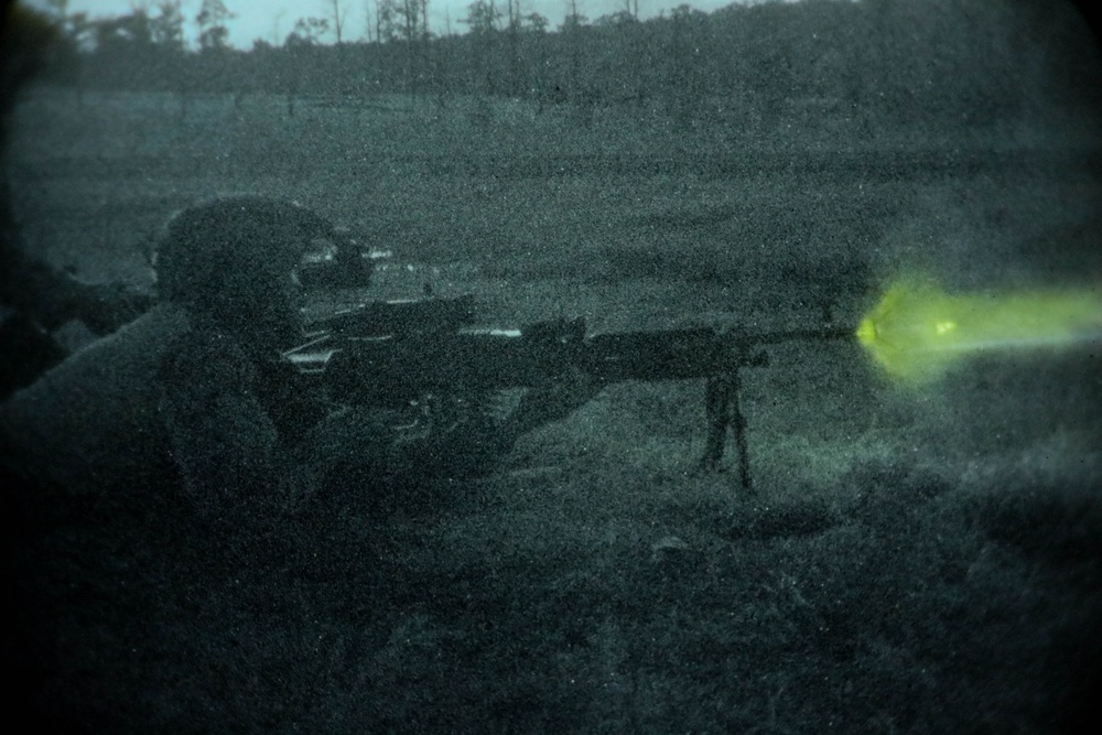 5th SFG (A) Soldiers conduct a Live Fire Exercise at Joint Readiness Training Center
